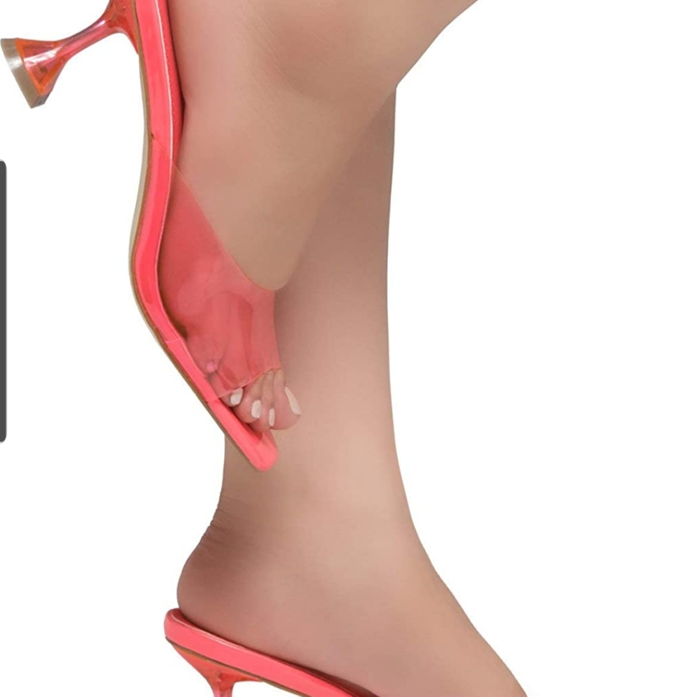 Shoe Lands trendy and chic neon color & squared